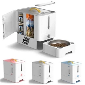 Feeding Device For Pet Moisture Proof Storage Container